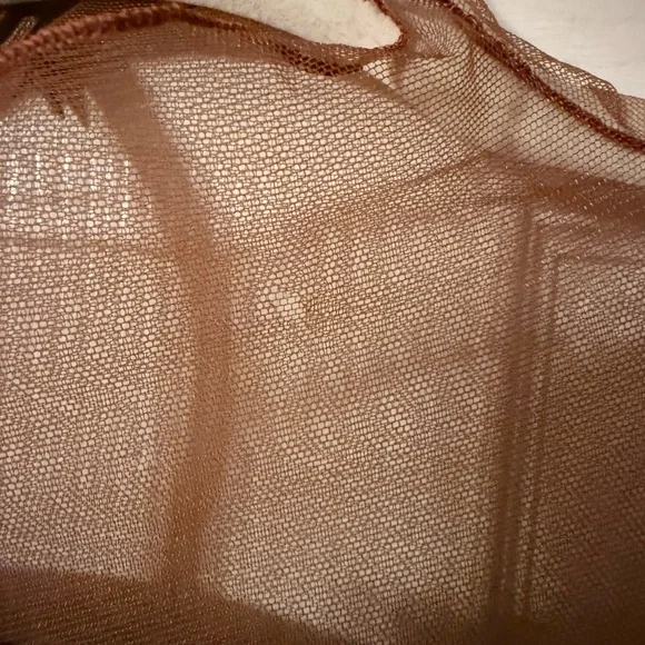 Mugler Metallic Silver Mini Dress - Picture 7 of 7